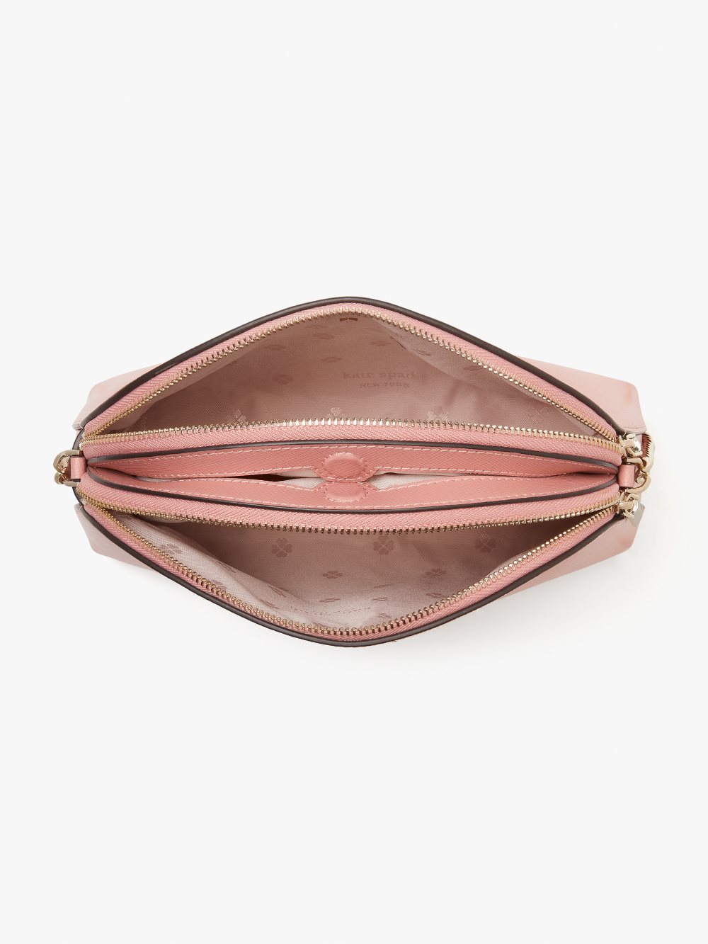 Women's serene pink spencer double-zip dome crossbody | Kate Spade