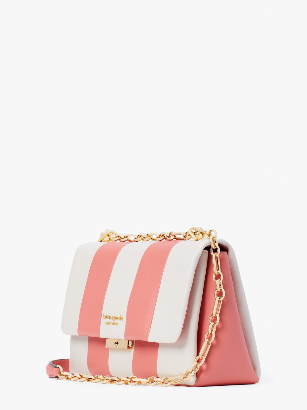 Women's garden rose multi carlyle striped medium shoulder bag | Kate Spade