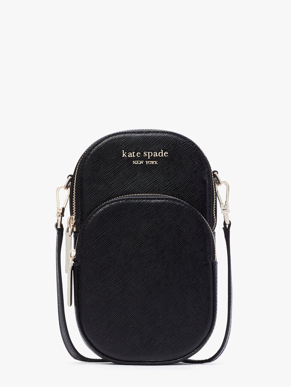 Women's black spencer north south phone crossbody | Kate Spade