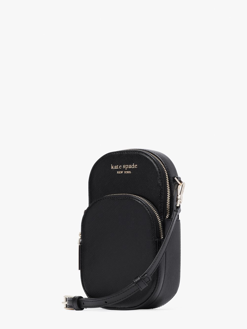 Women's black spencer north south phone crossbody | Kate Spade