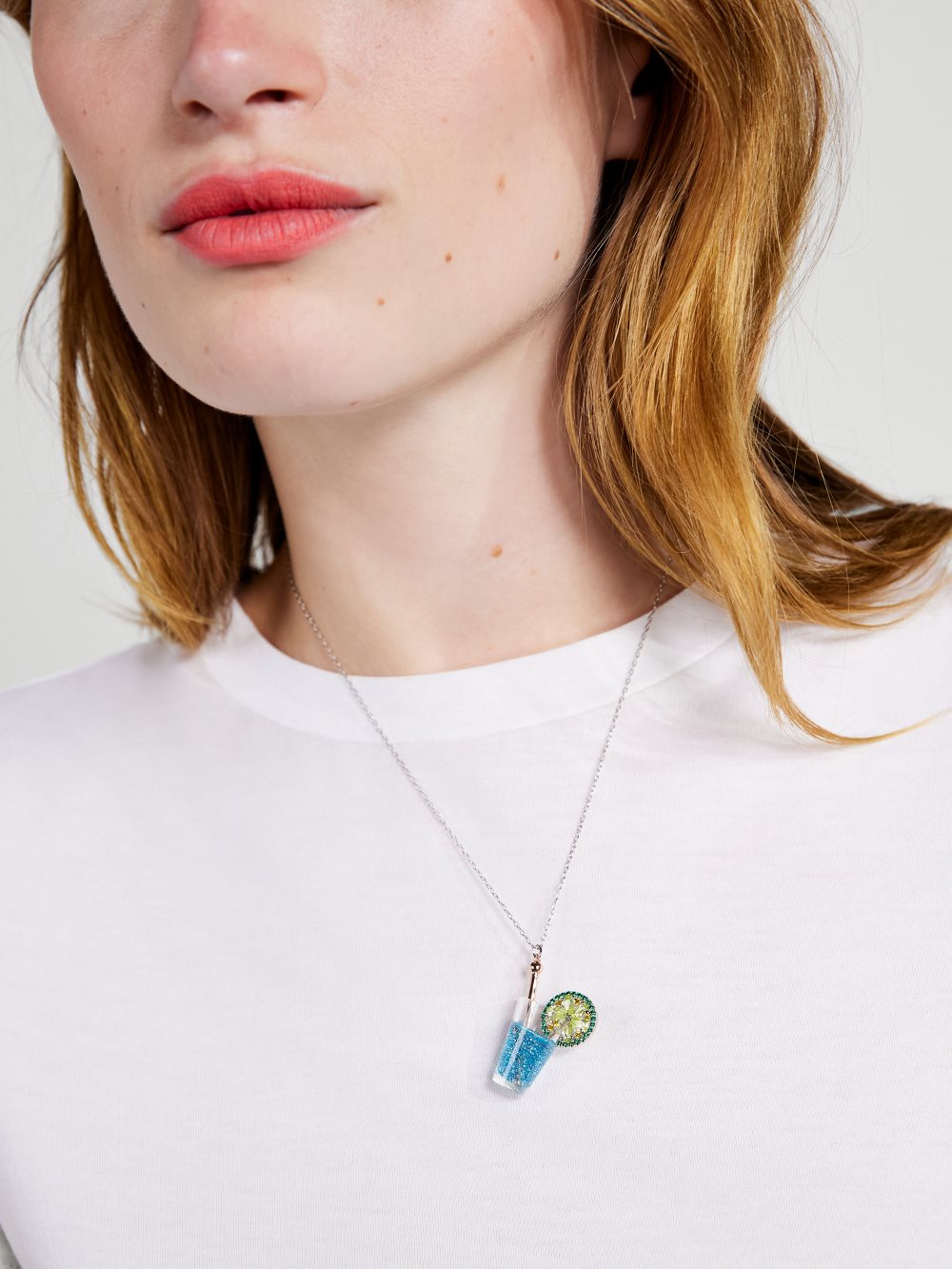 Women's blue multicolor good spirits pendant | Kate Spade