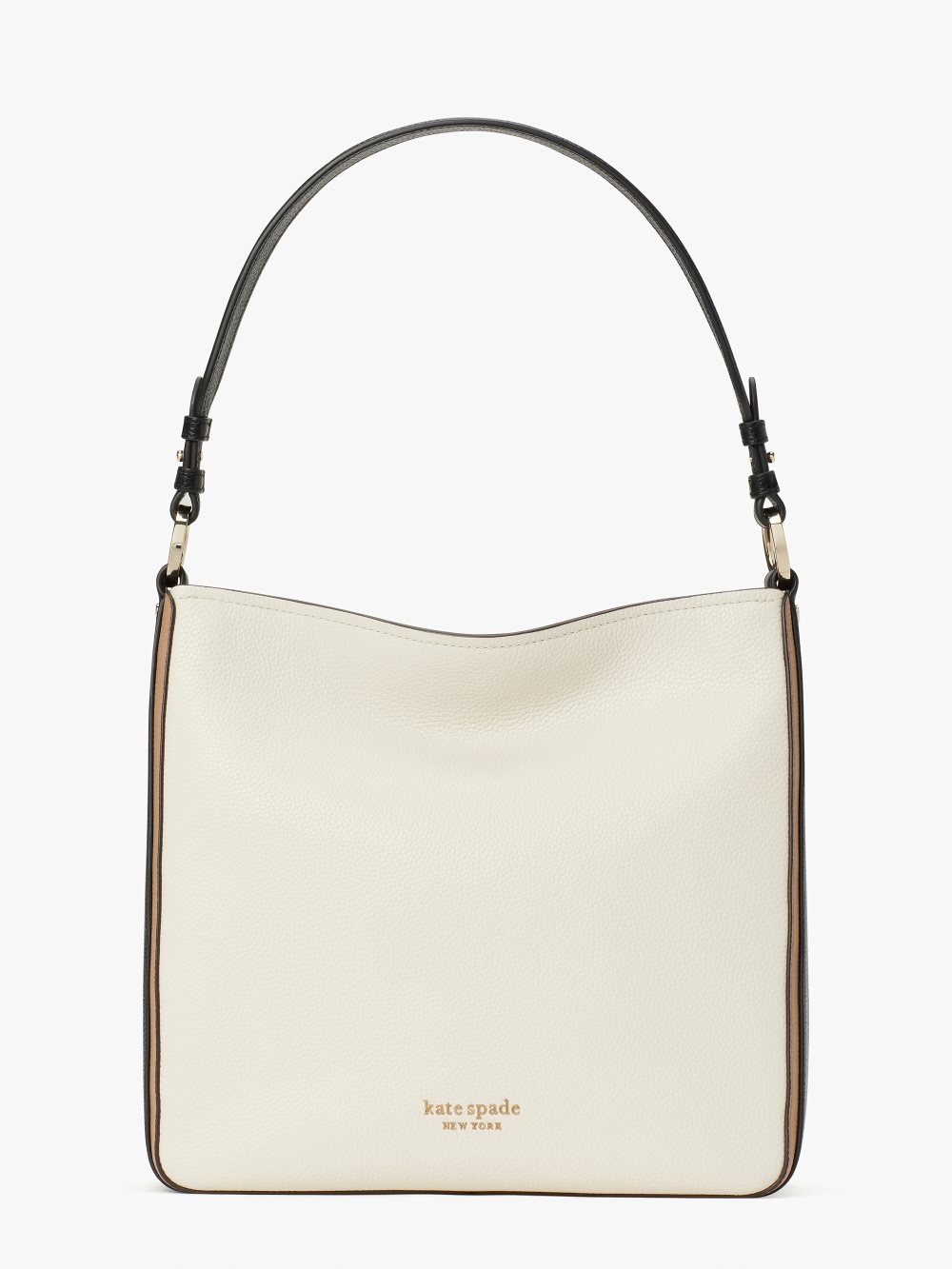 Women's parchment multi hudson colorblocked large hobo bag | Kate Spade