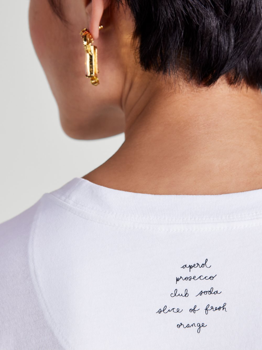 Women's fresh white embellished spritz tee | Kate Spade