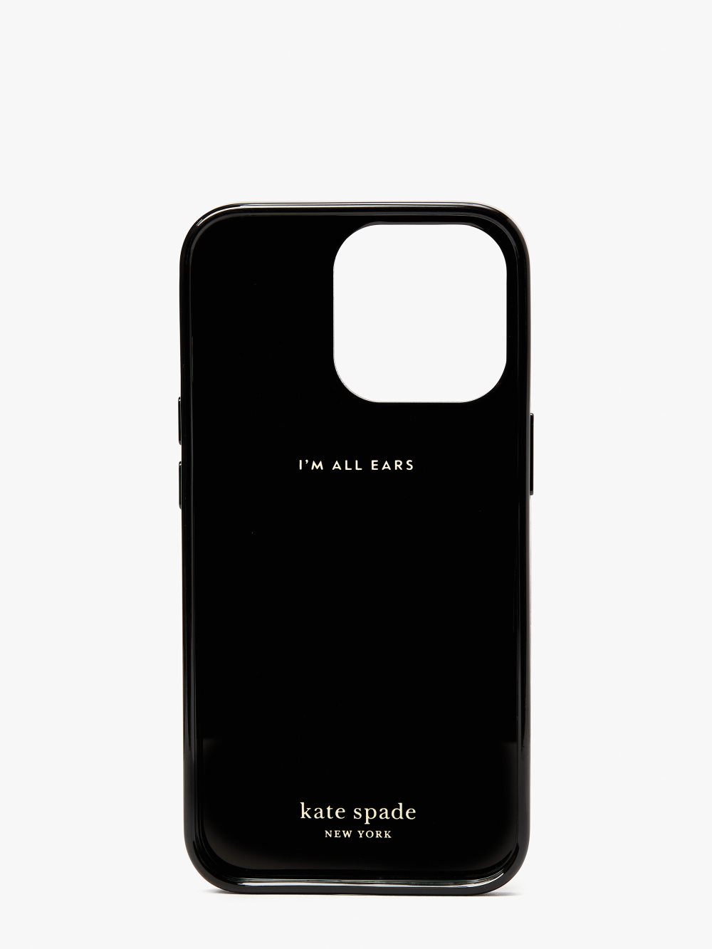 Women's black multi. glitter hearts iphone 13/13 pro case | Kate Spade