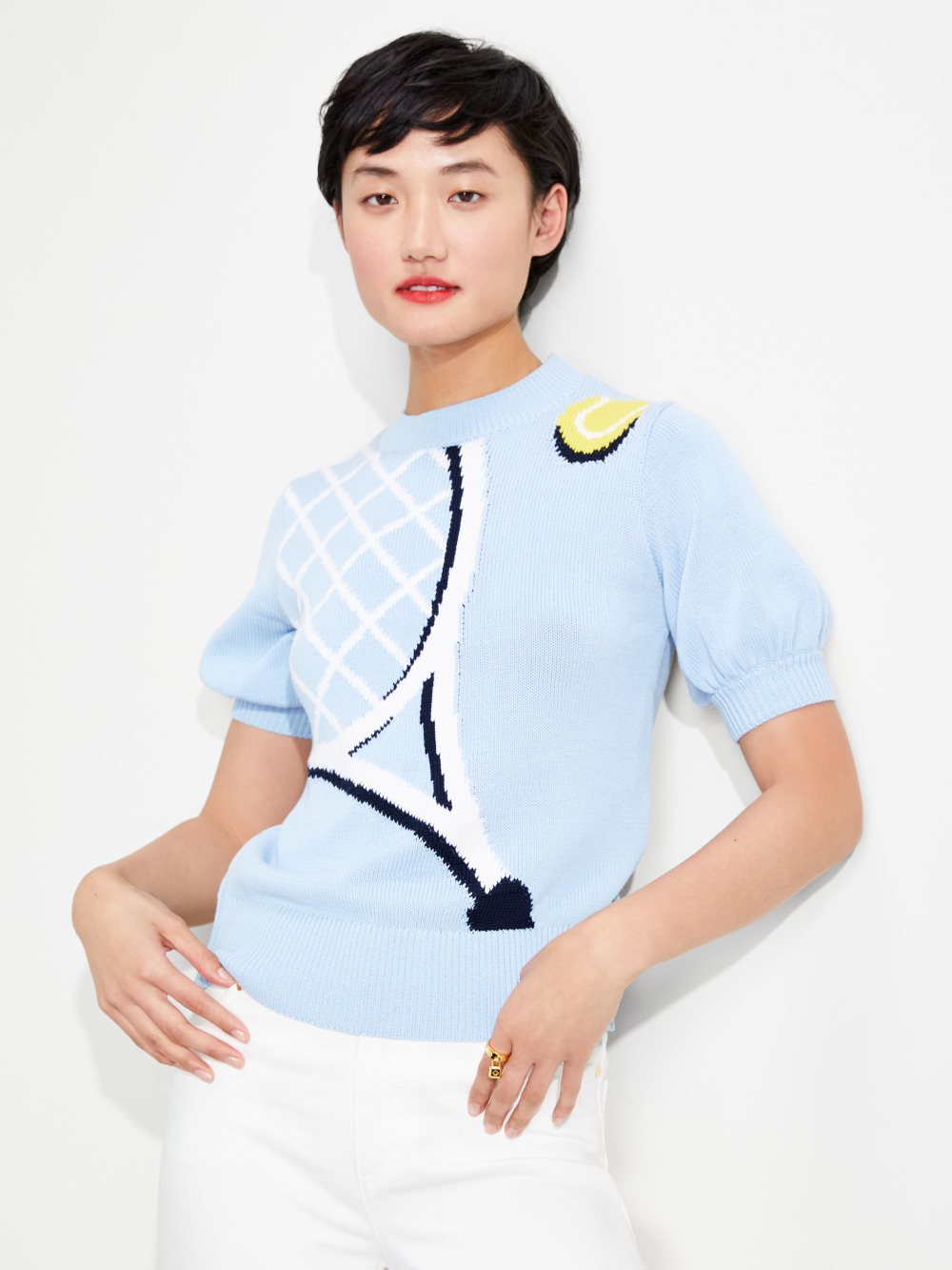 Women's skylight game set match sweater | Kate Spade