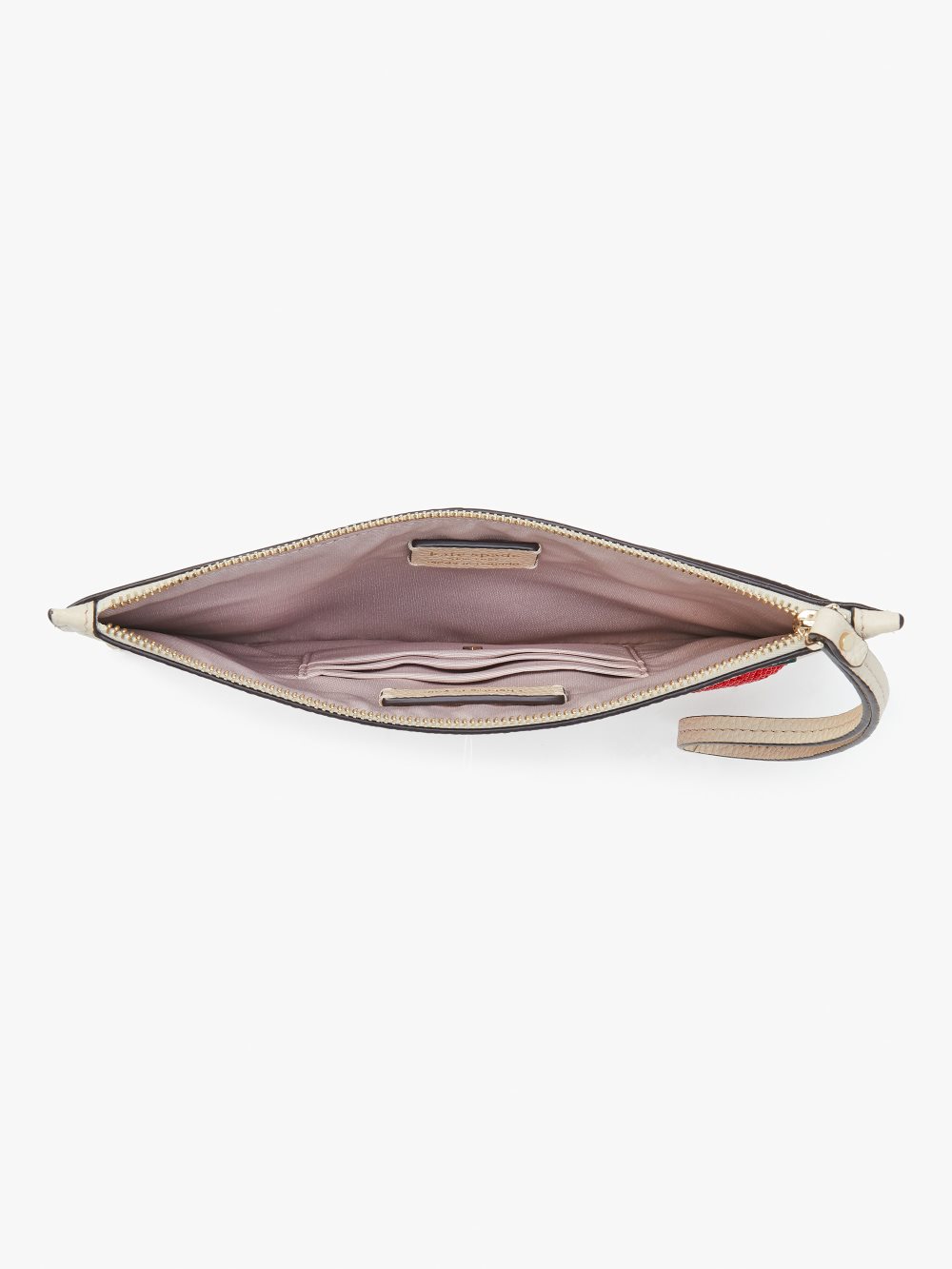 Women's milk glass multi on purpose apple pouch | Kate Spade