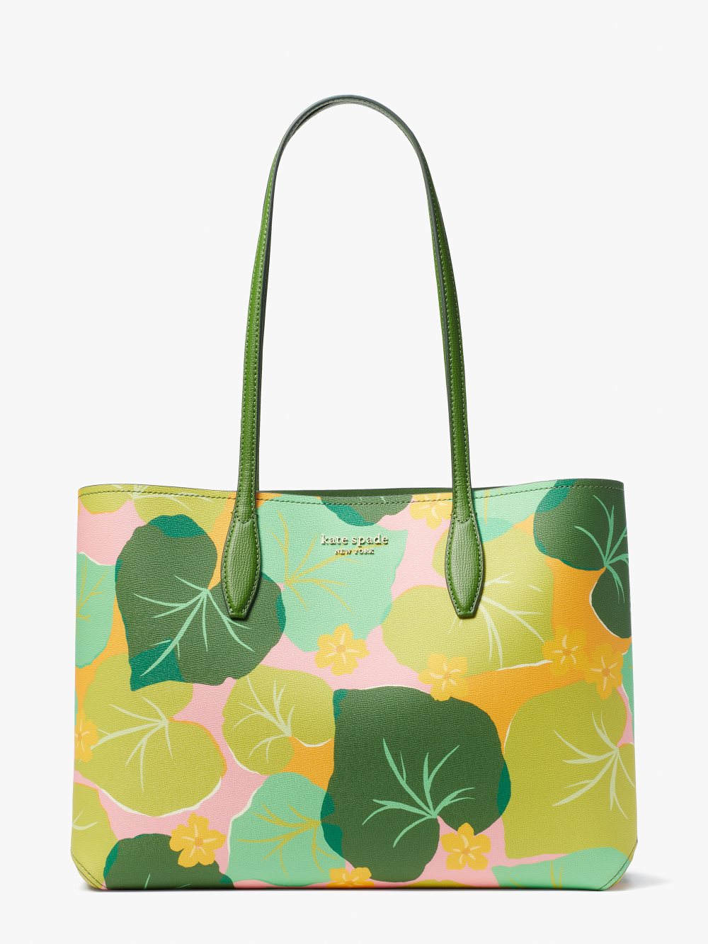 Women's multi all day cucumber floral large tote | Kate Spade