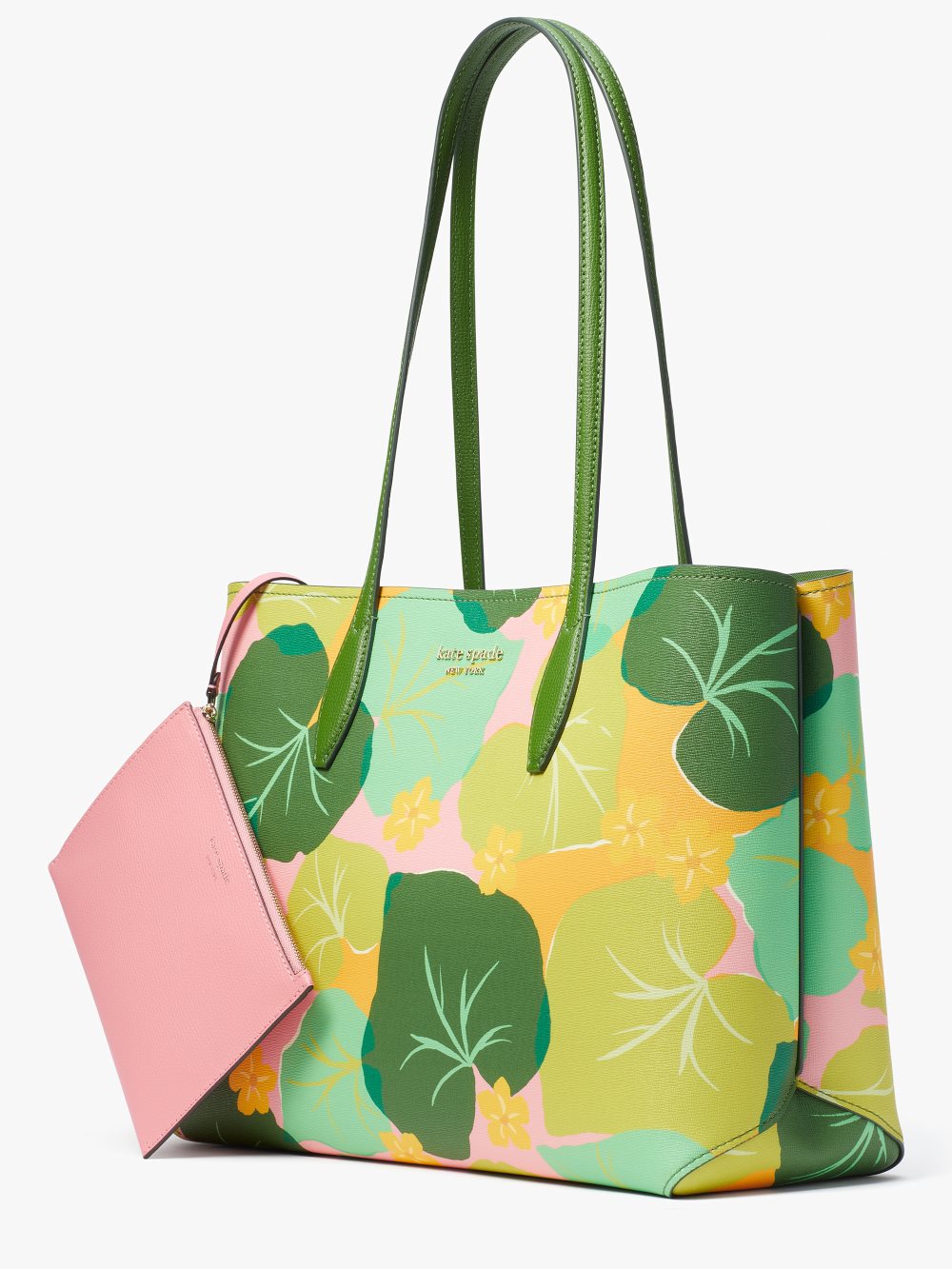 Women's multi all day cucumber floral large tote | Kate Spade