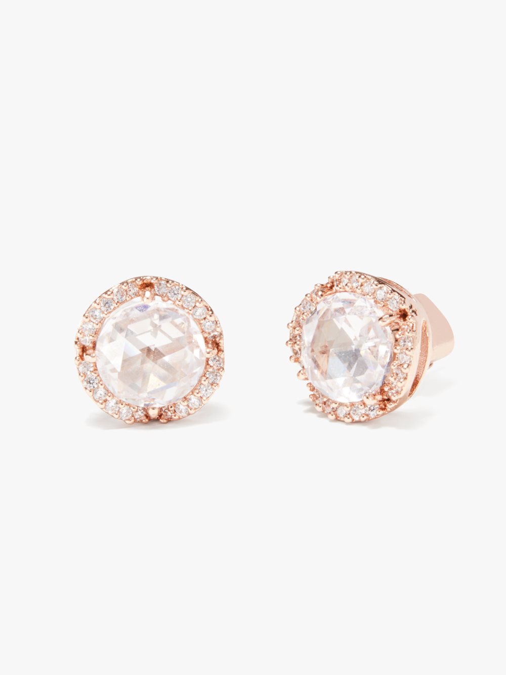 Women's clear/rose gold that sparkle pav