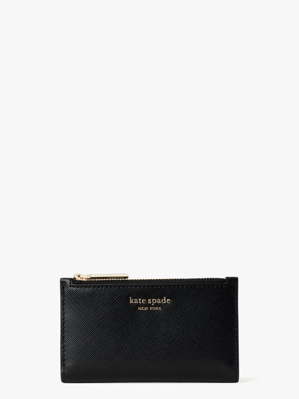 Women's black spencer small slim bifold wallet | Kate Spade