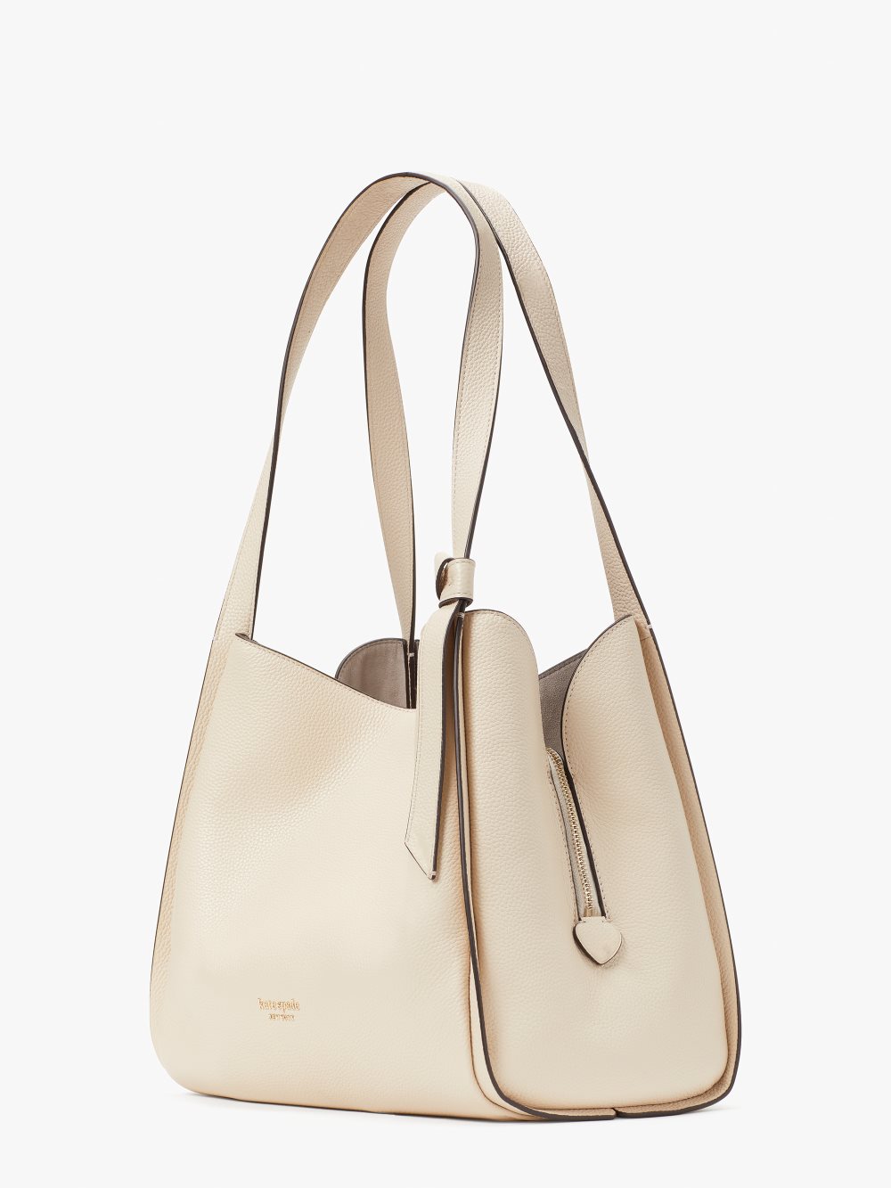 Women's milk glass knott large shoulder bag | Kate Spade