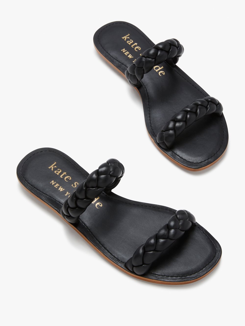 Women's black miami slide sandals | Kate Spade