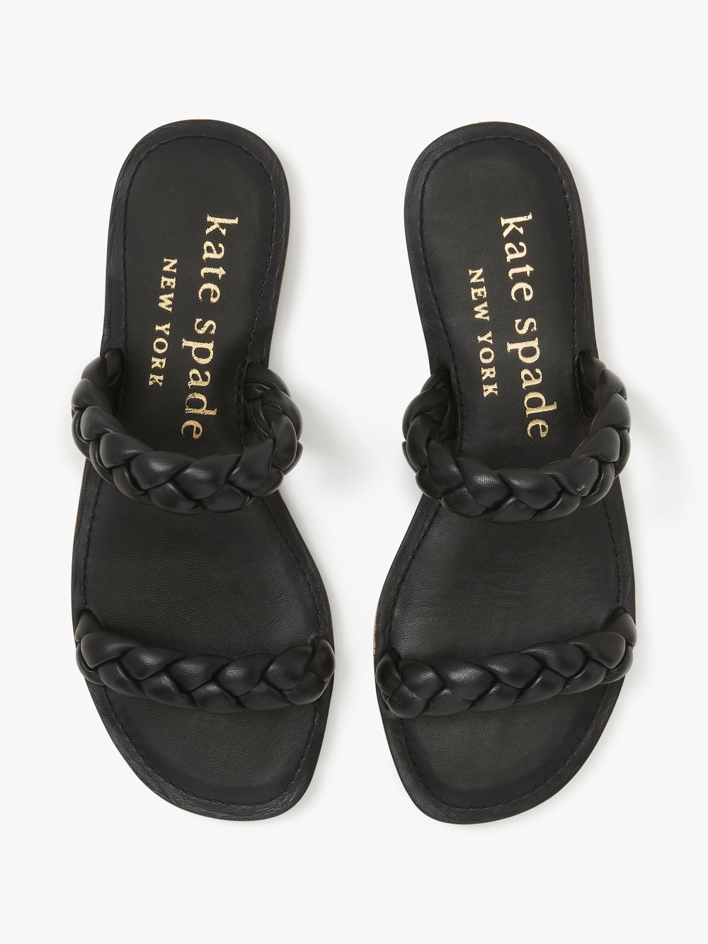 Women's black miami slide sandals | Kate Spade