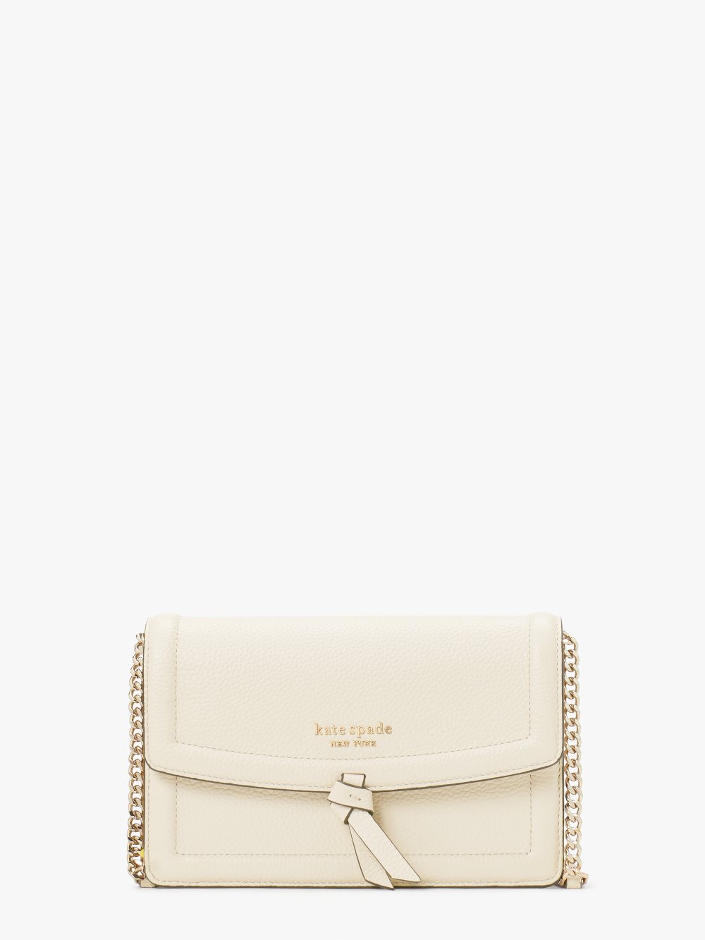 Women's milk glass knott flap crossbody | Kate Spade