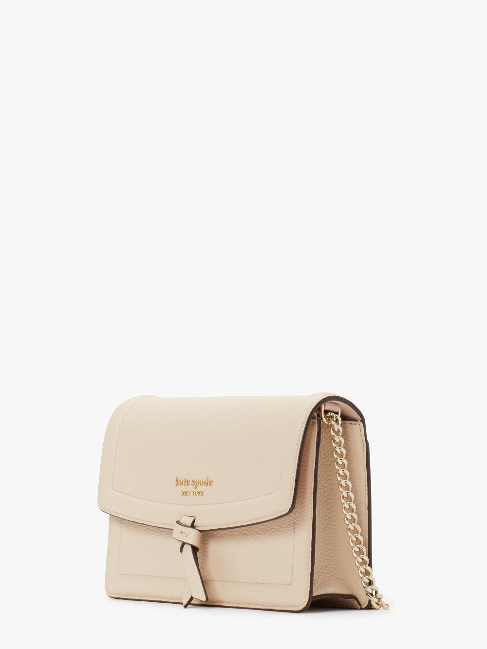 Women's milk glass knott flap crossbody | Kate Spade