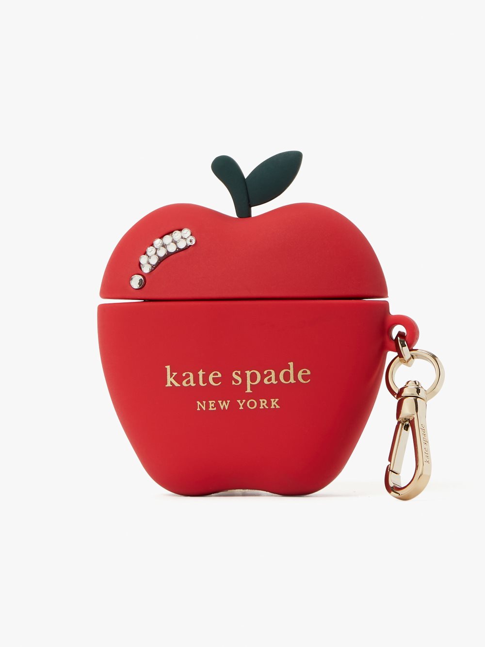 Women's red multi on a roll apple airpods case | Kate Spade