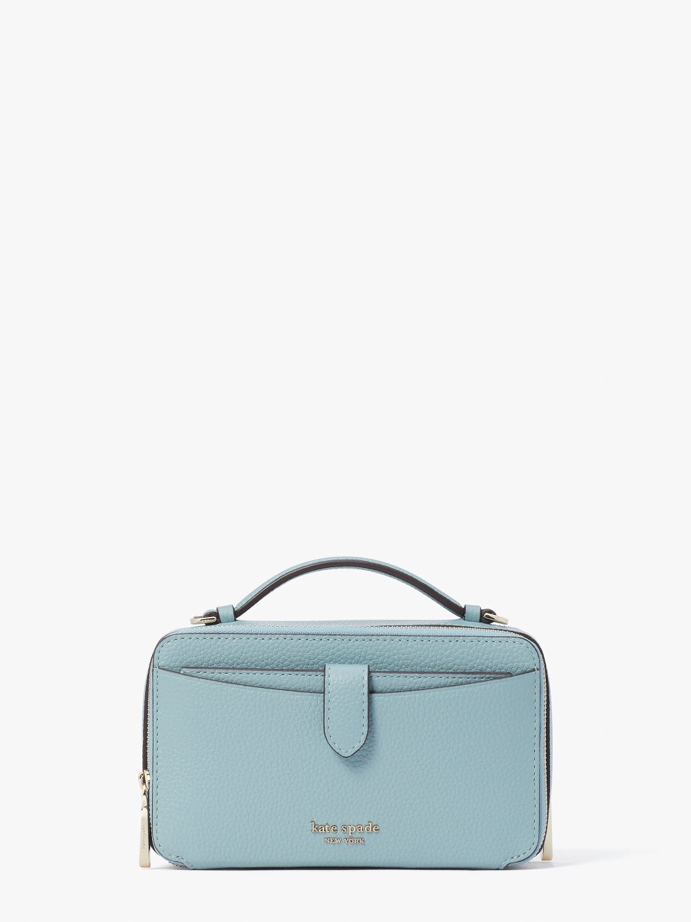 Women's agean teal hudson double zip crossbody | Kate Spade