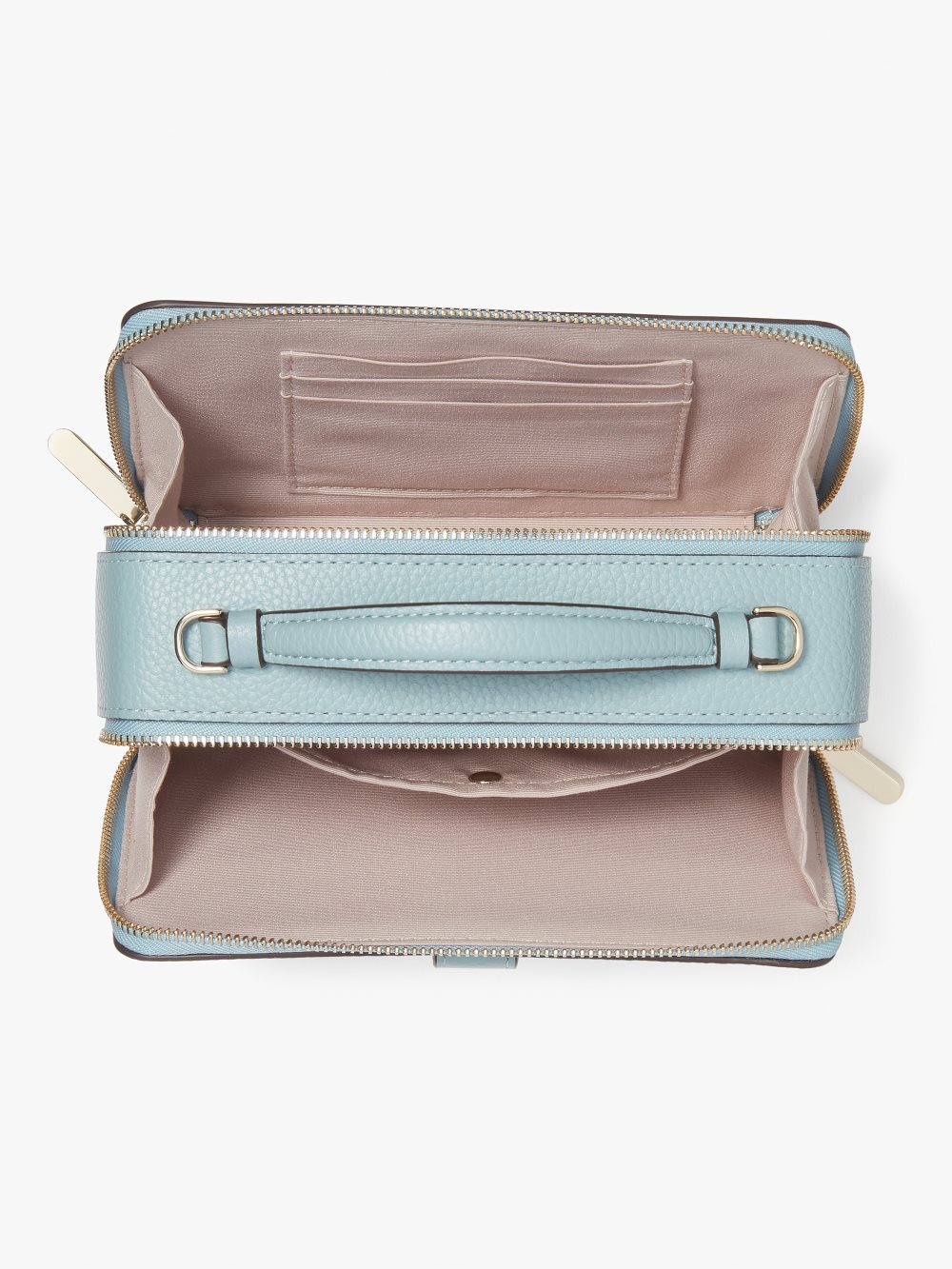 Women's agean teal hudson double zip crossbody | Kate Spade