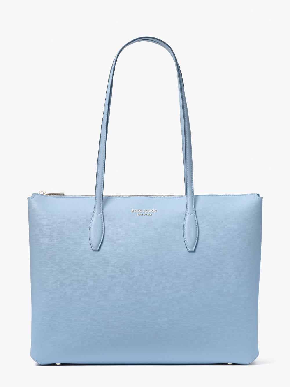 Women's celeste blue all day large zip-top tote | Kate Spade