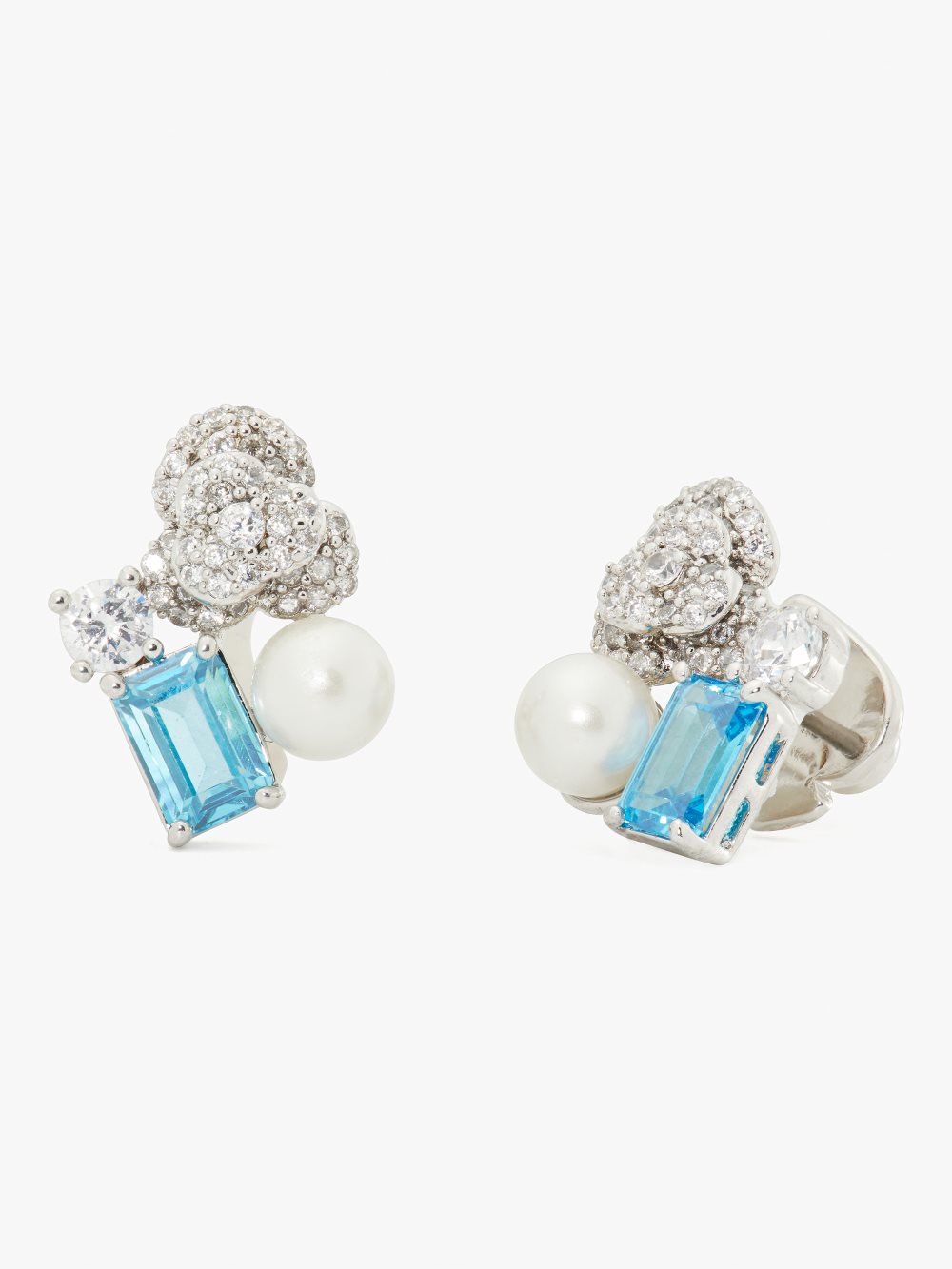 Women's blue/multi bouquet toss cluster studs | Kate Spade