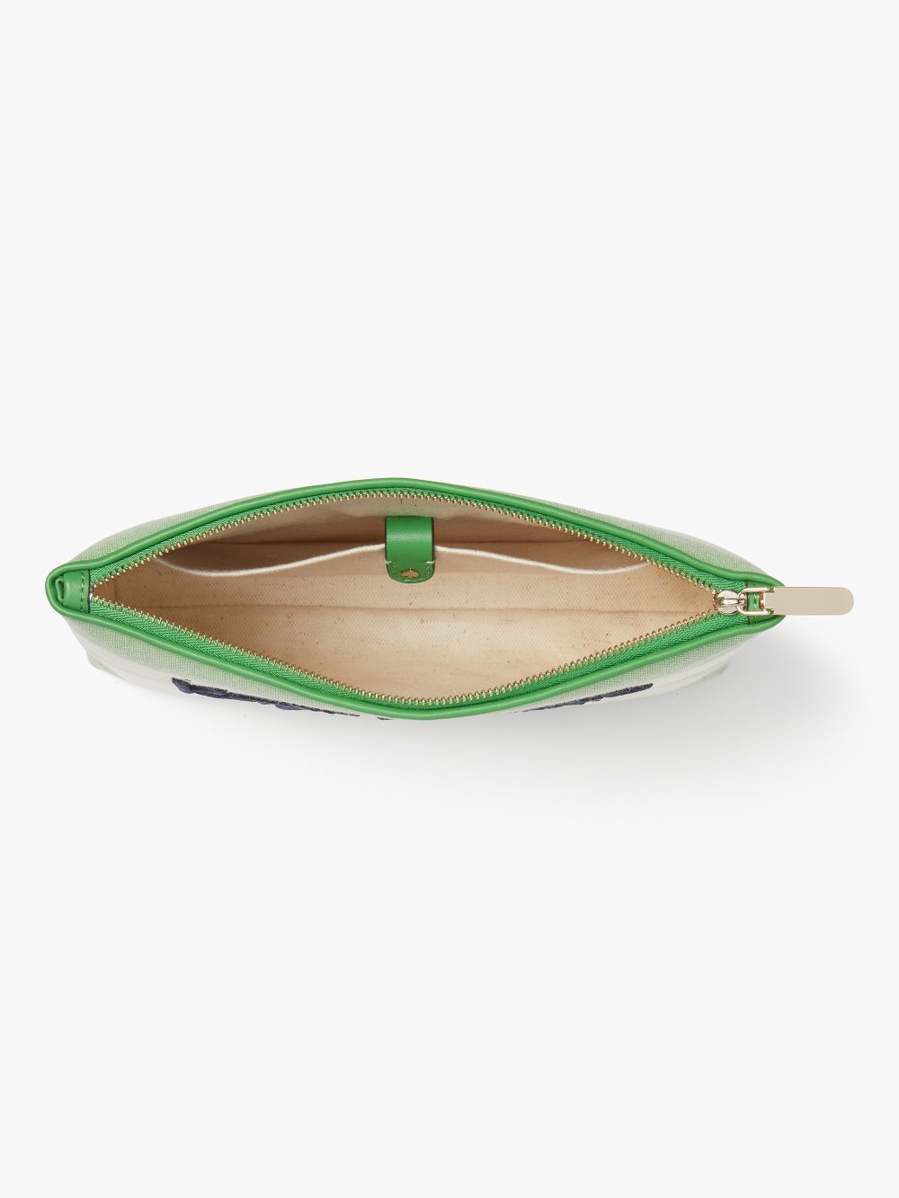 Women's green multi. cabana canvas pouch | Kate Spade