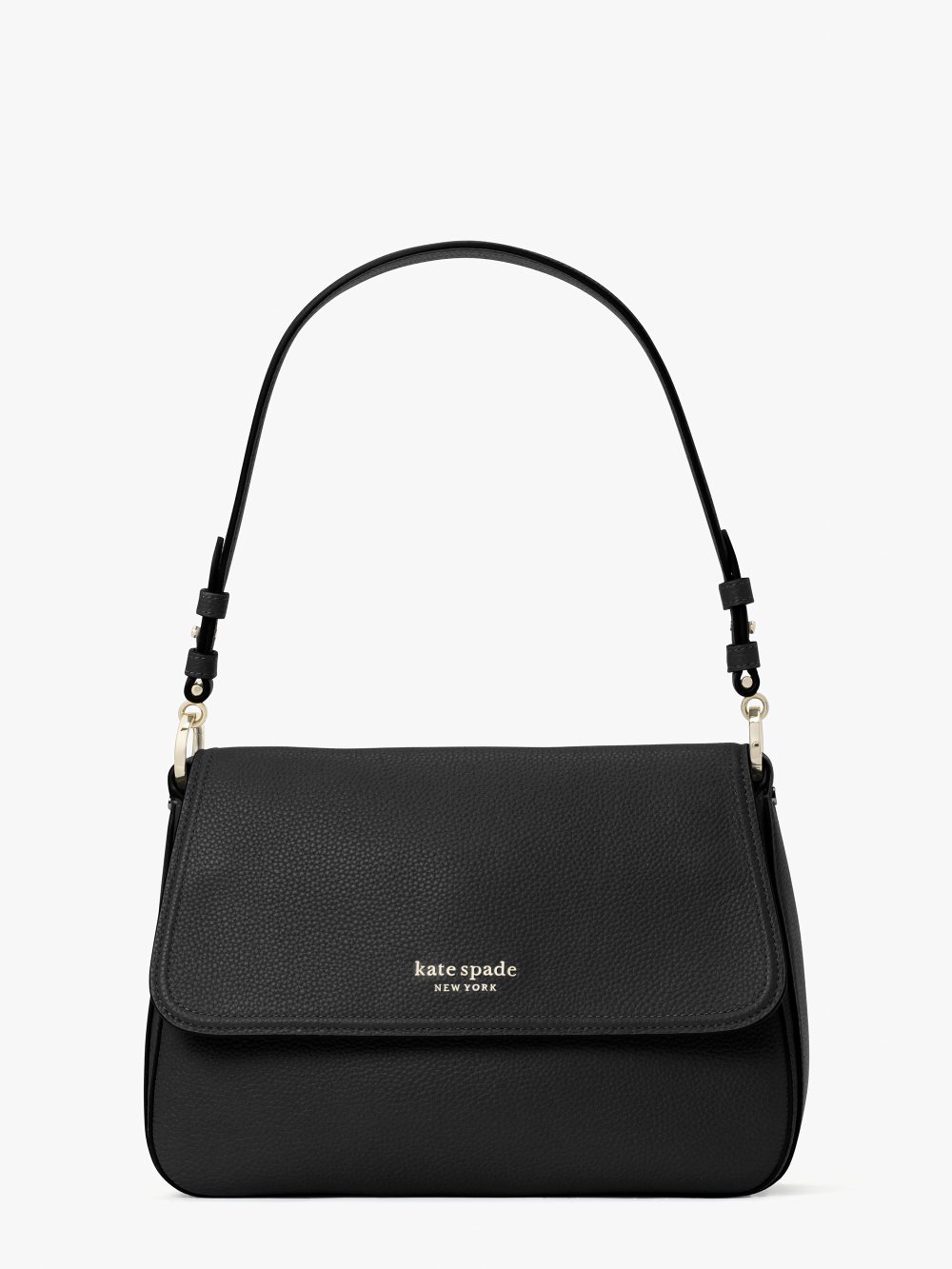 Women's black hudson medium convertible shoulder bag | Kate Spade