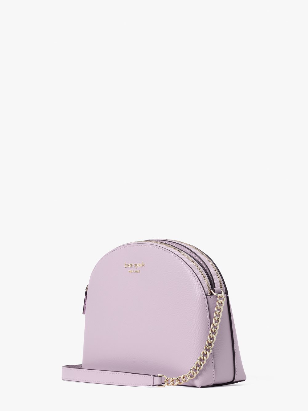 Women's violet mist spencer double-zip dome crossbody | Kate Spade