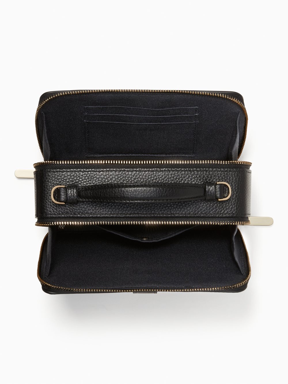 Women's black hudson double zip crossbody | Kate Spade